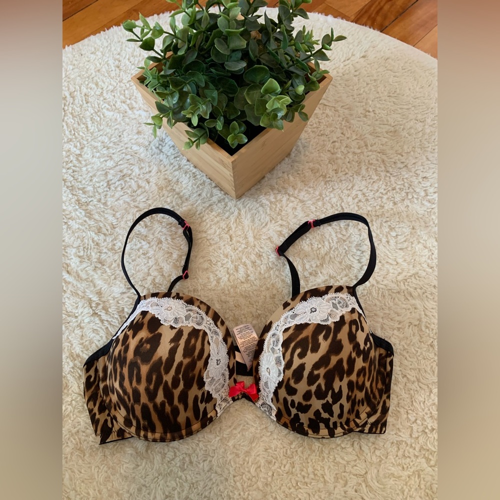La SENZA Leopard and Lace Bra